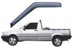 CALHA DE CHUVA FIORINO